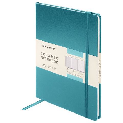 Блокнот А5 Brauberg Ultra 80 г/м2, 100 листов, клетка/113071 цена за 2 шт , 